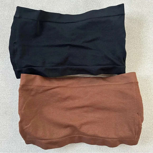 Yummie by Heather Thomson bandeau bras. Set of 2. M/L. - Picture 5 of 6